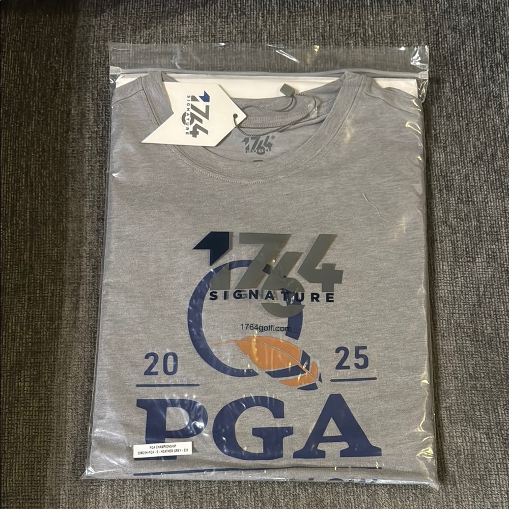Signature Gray 1764 PGA Short Sleeve Tee